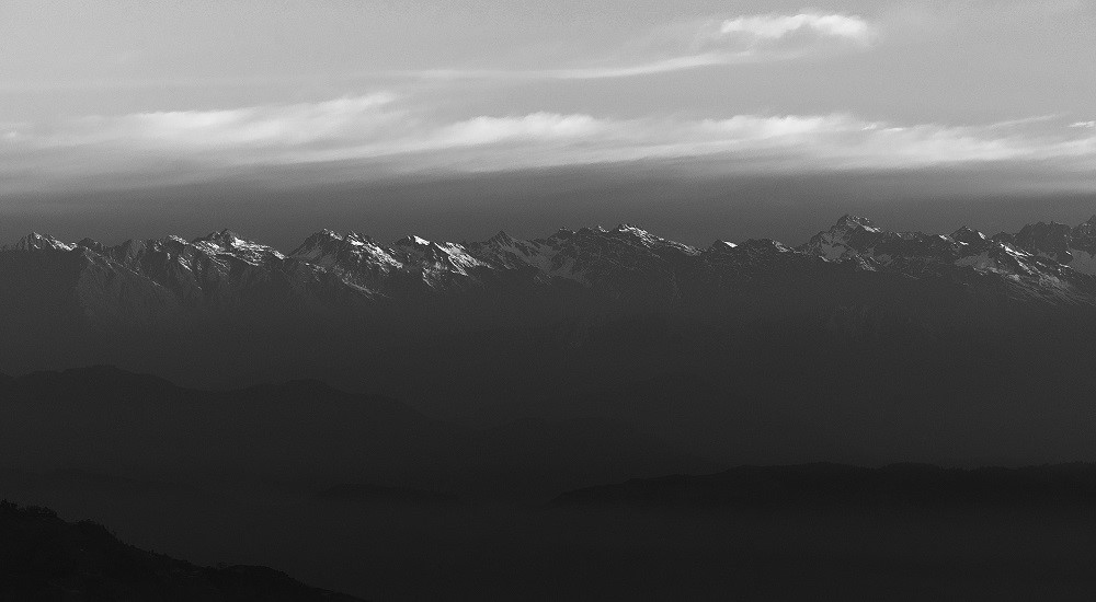 Vue sur l’Himalaya